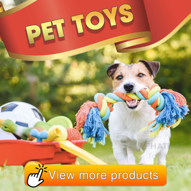 Processing toys and pet supplies